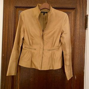Lafayette 148 leather coat